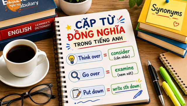 cap tu dong nghia tieng anh
