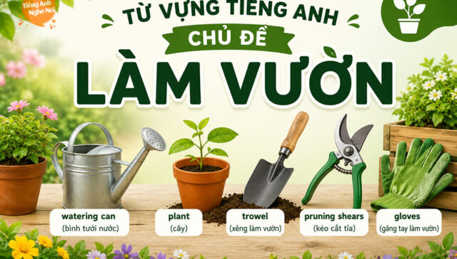 tu vung chu de lam vuon