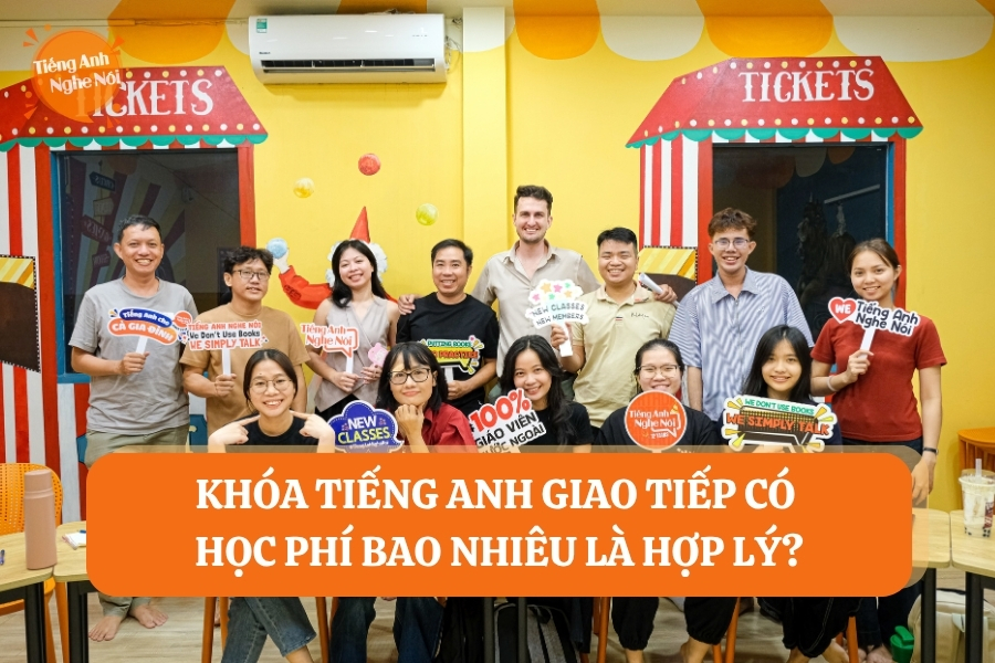 khoa tieng anh giao tiep co hoc phi bao nhieu
