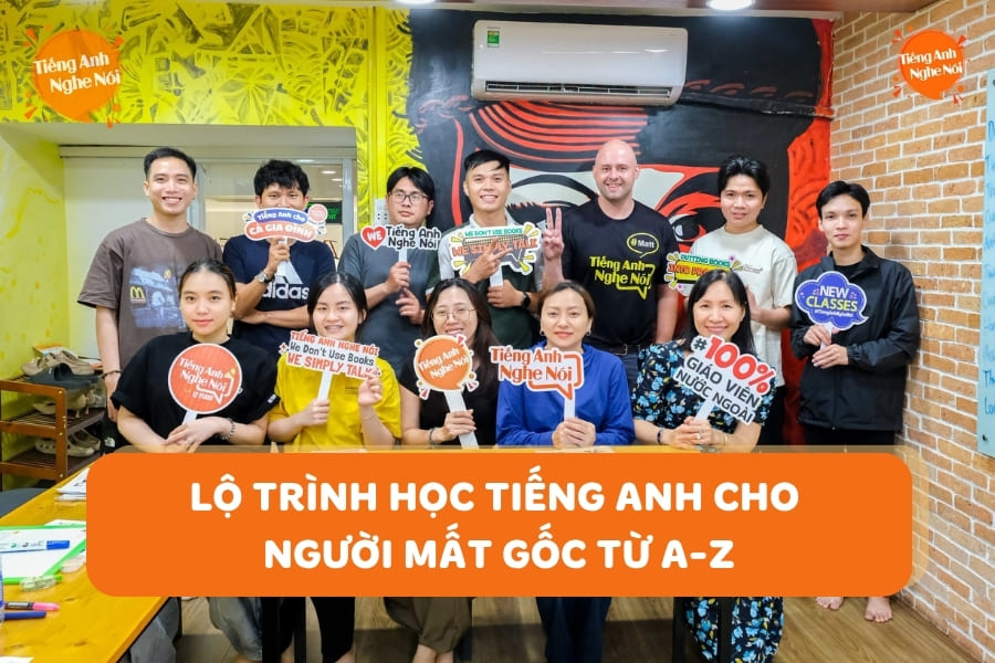 lo trinh hoc tieng anh cho nguoi mat goc