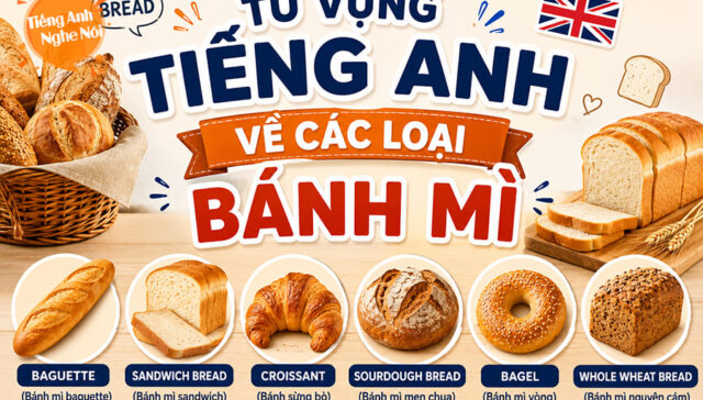 cac loai banh mi tieng anh 1